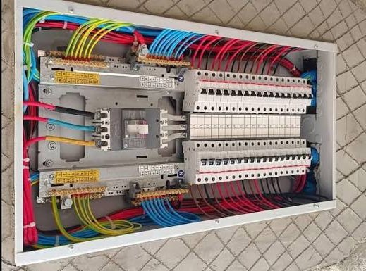 Commercial distribution board (DB) panel installation by Oberleen Electric, Jaipur